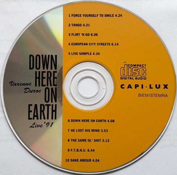 Varenne Duroc : Down Here On Earth (CD, Comp)