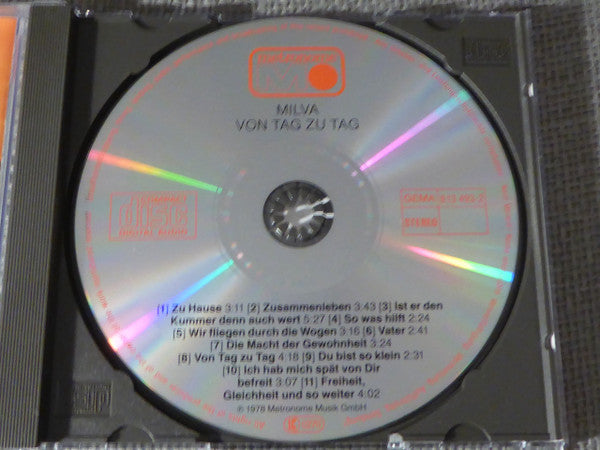 Milva : Von Tag Zu Tag (CD, Album, RE)