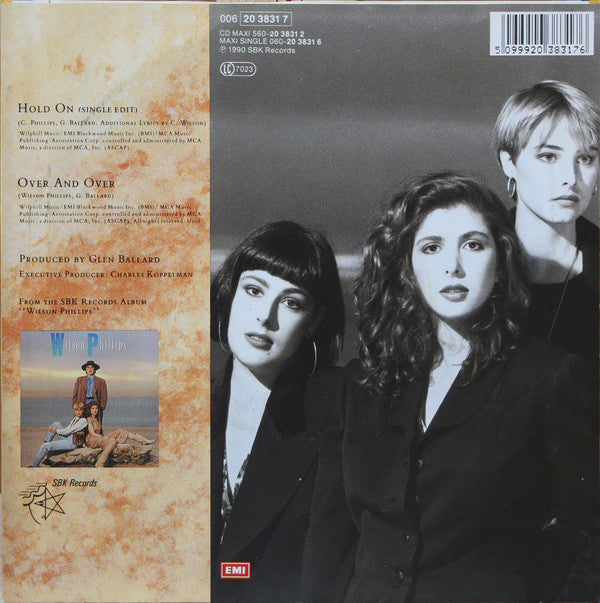 Wilson Phillips : Hold On (7", Single)