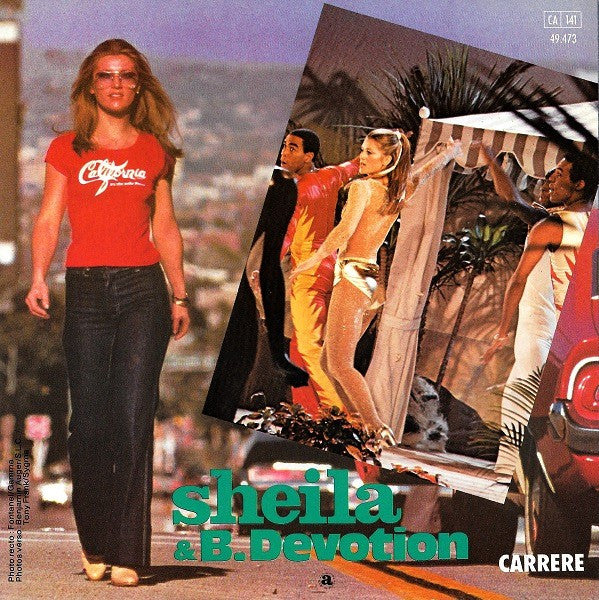 Sheila & B. Devotion : Seven Lonely Days (7", Single)