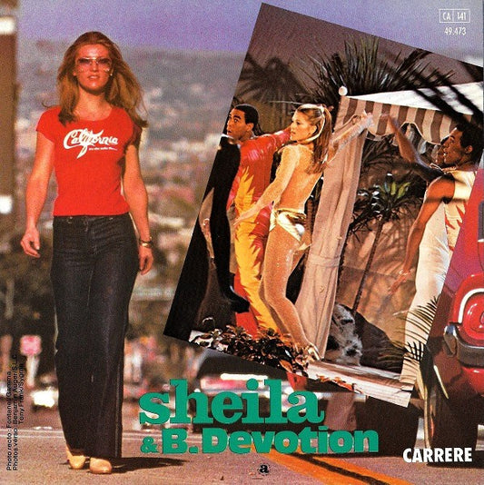 Sheila & B. Devotion : Seven Lonely Days (7", Single)