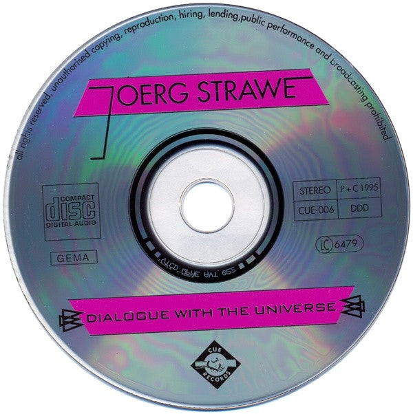 Joerg Strawe : Dialogue With The Universe (CD, Album)