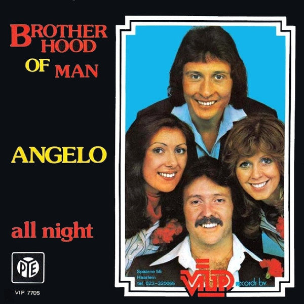 Brotherhood Of Man : Angelo (7", Single)