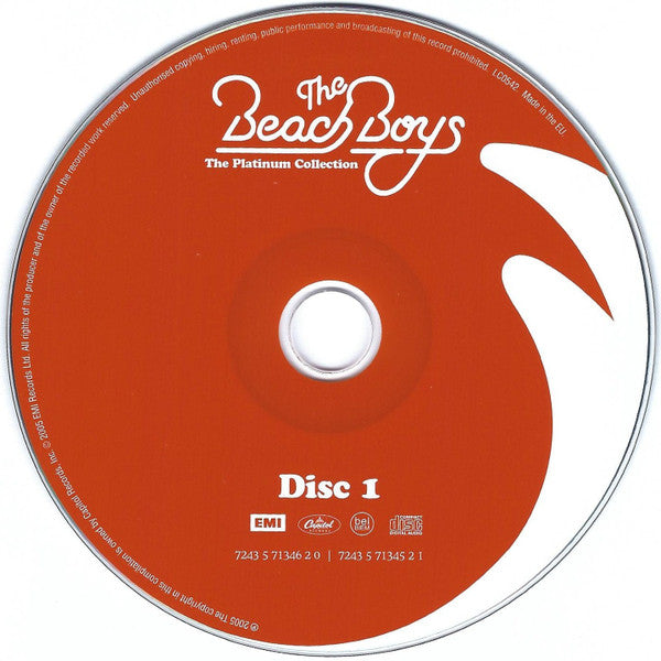 The Beach Boys : The Platinum Collection (Sounds Of Summer Edition) (3xCD, Comp, RM, RP)