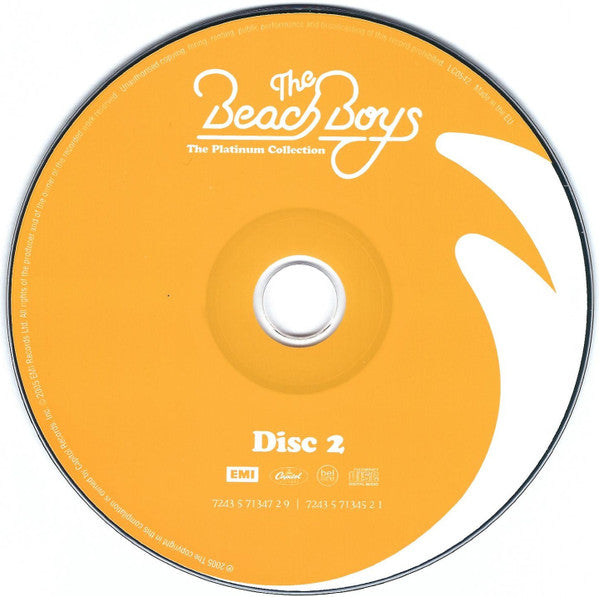 The Beach Boys : The Platinum Collection (Sounds Of Summer Edition) (3xCD, Comp, RM, RP)