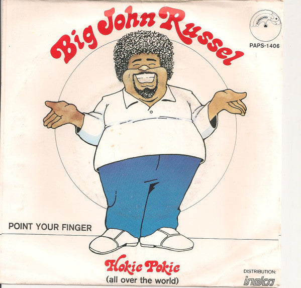 Big John Russell : Hokie Pokie (All Over The World) (7", Single)