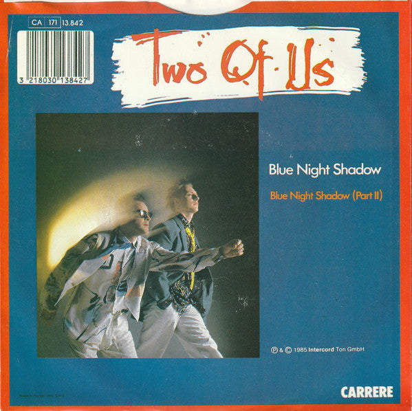 Two Of Us : Blue Night Shadow (7", Single)