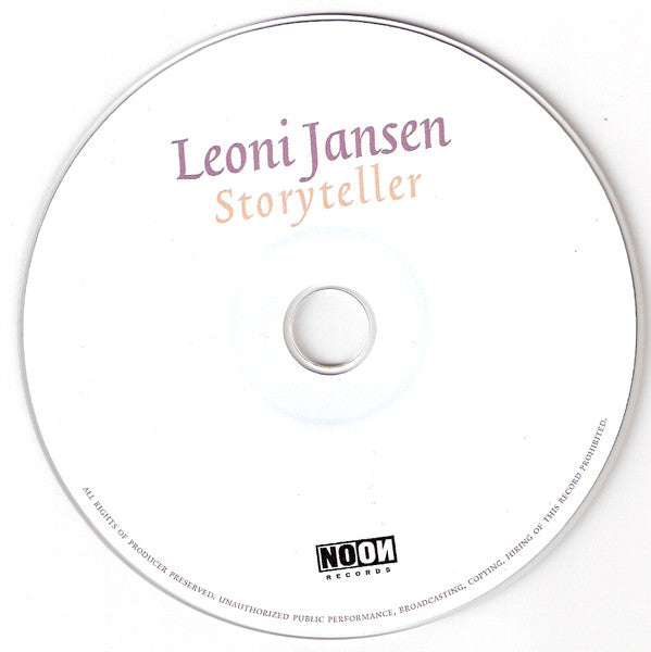 Leoni Jansen : Storyteller (CD, Album)