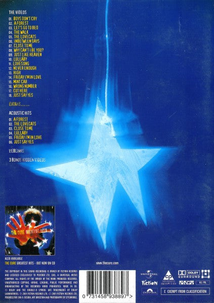 The Cure : Greatest Hits (DVD-V, Comp, Copy Prot., PAL)