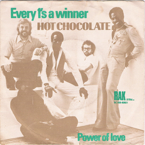 Hot Chocolate : Every 1's A Winner (7", Single)