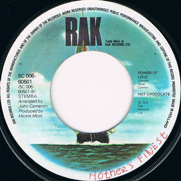 Hot Chocolate : Every 1's A Winner (7", Single)