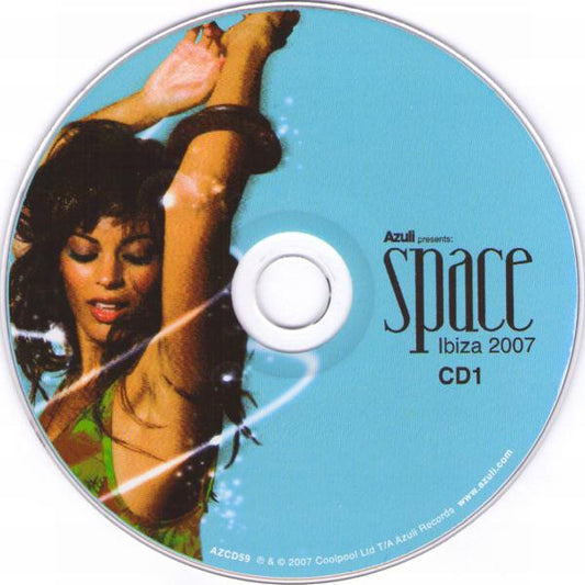 Various : Azuli Presents: Space Ibiza 2007 (2xCD, Comp, Mixed + DVD-V)
