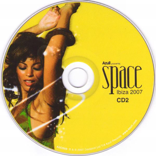Various : Azuli Presents: Space Ibiza 2007 (2xCD, Comp, Mixed + DVD-V)