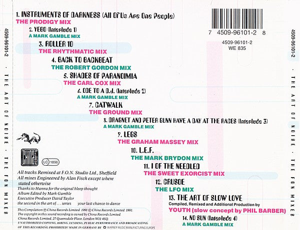The Art Of Noise : The FON Mixes (CD, Album, RE)