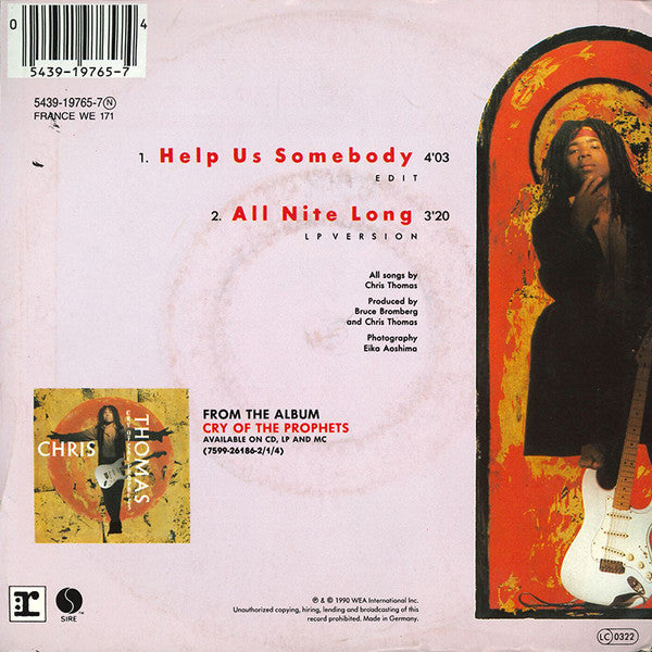 Chris Thomas (9) : Help Us Somebody (7", Single)