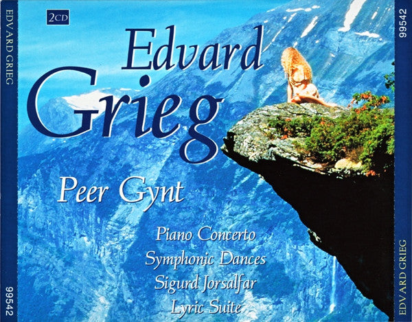 Edvard Grieg : Peer Gynt - Piano Concerto - Symphonic Dances - Sigurd Jorsalfur - Lyric Suite (2xCD, Album)