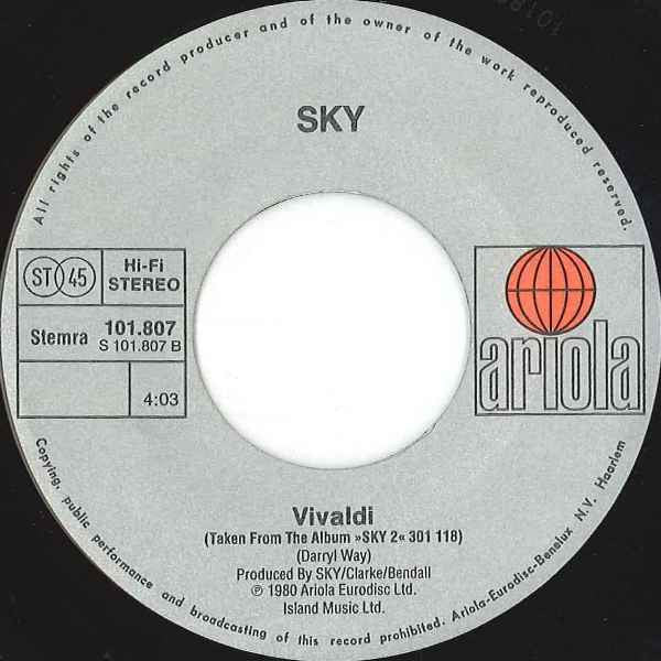 Sky (4) : Toccata (7")