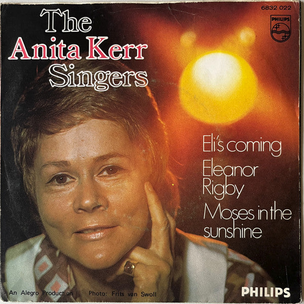 The Anita Kerr Singers : Eli's Comin'/Eleanor Rigby/Moses In The Sunshine (7", EP)