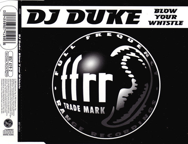 DJ Duke : Blow Your Whistle (CD, Single)
