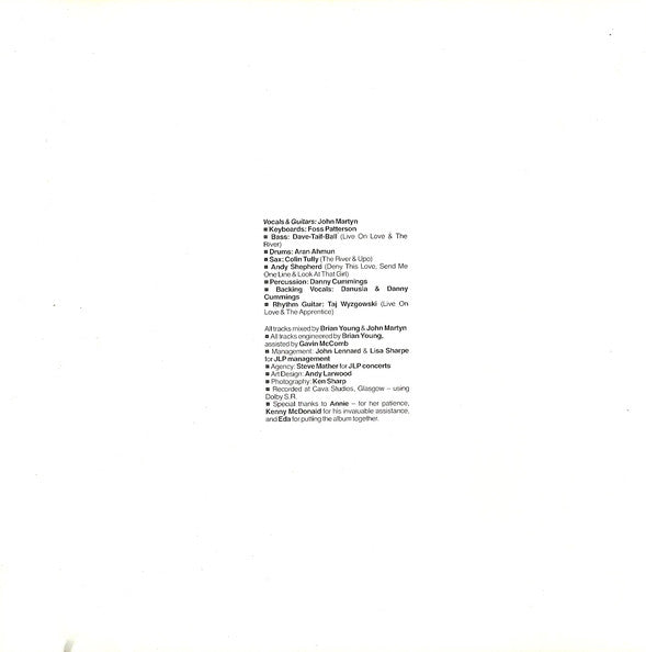 John Martyn : The Apprentice (CD, Album)
