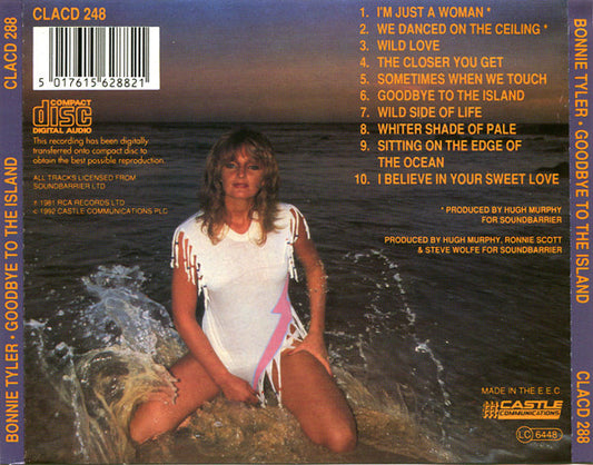 Bonnie Tyler : Goodbye To The Island (CD, Album, RP)