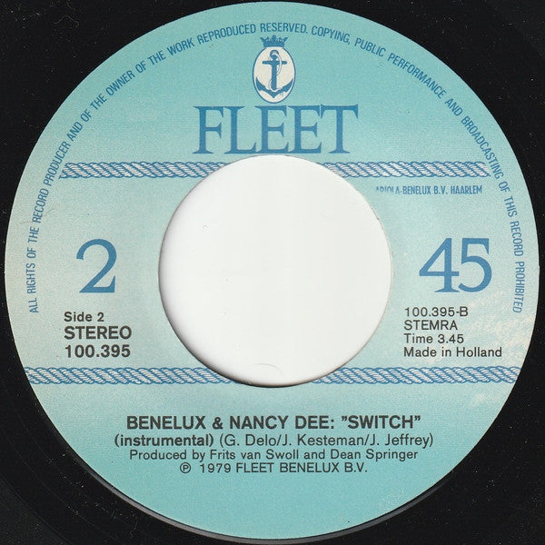 Benelux & Nancy Dee : Switch (7", Single)