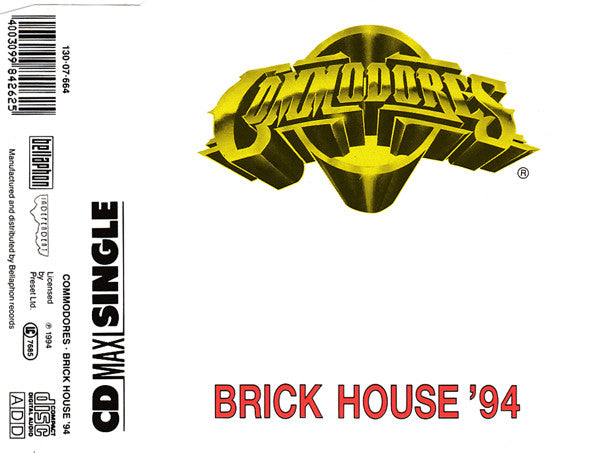 Commodores : Brick House '94 (CD, Maxi)