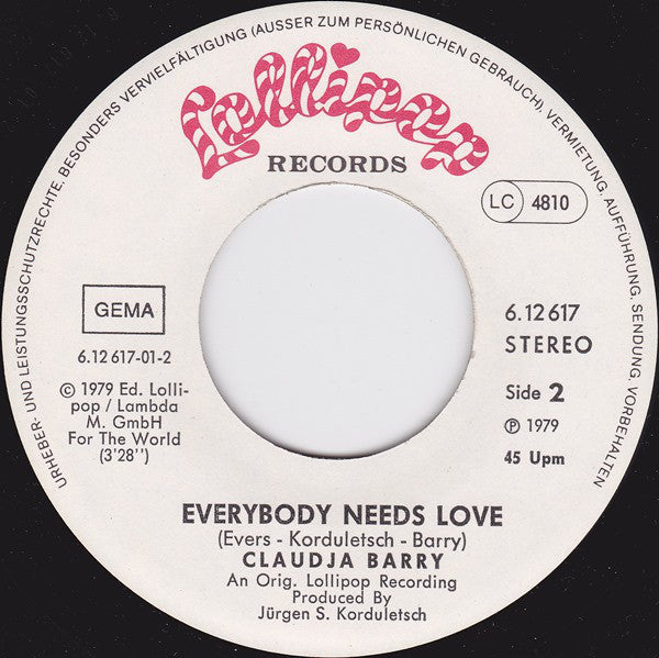 Claudja Barry : You Make Me Feel The Fire (7", Single)