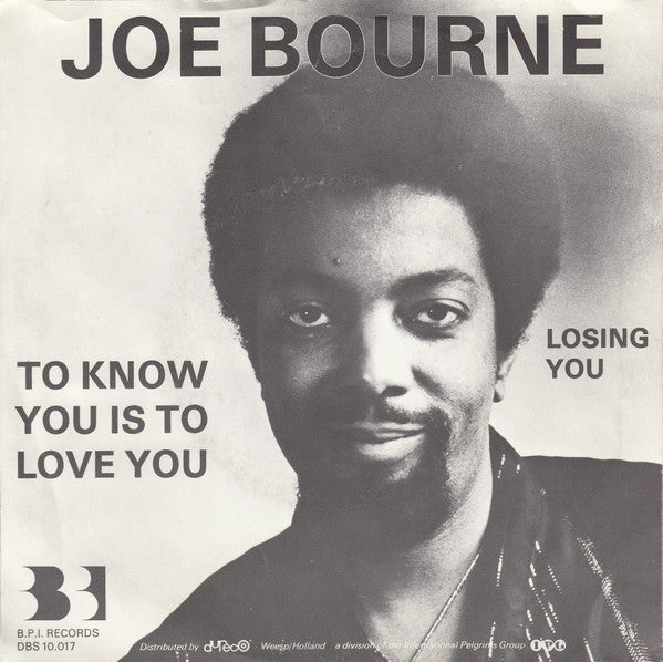 Joe Bourne : To Know You Is To Love You (7", Single)