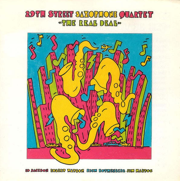 29th Street Saxophone Quartet : The Real Deal (CD, Album, RE)
