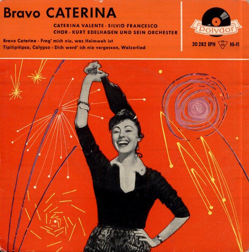 Caterina Valente • Silvio Francesco • Orchester Kurt Edelhagen : Bravo Caterina (7", EP, Mono, RP)