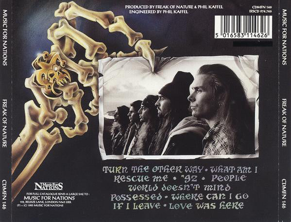 Freak Of Nature : Freak Of Nature (CD, Album)
