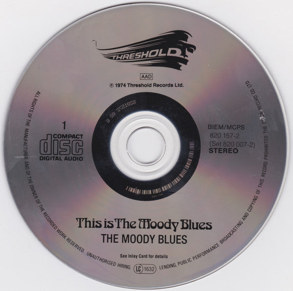 The Moody Blues : This Is The Moody Blues (2xCD, Comp, RE, RM)