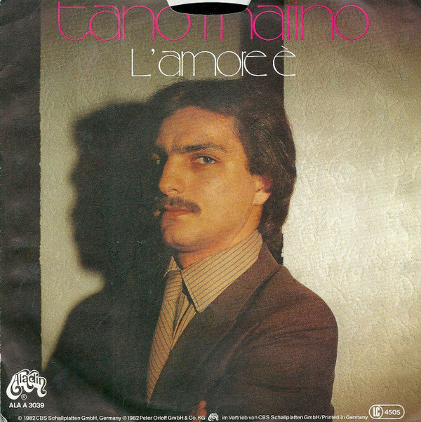 Tano Marino : L'Amore È (7", Single)