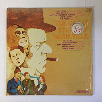 Various : The Great Stars Of Vaudeville (LP, Comp)