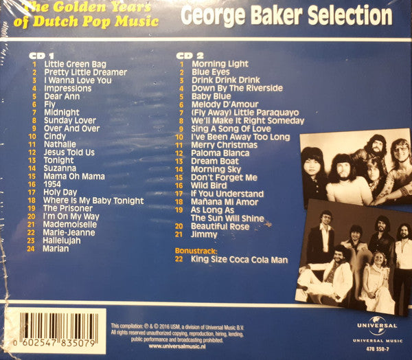 George Baker Selection : The Golden Years Of Dutch Pop Music (A&B Sides And More 1969-1977)  (2xCD, Comp)