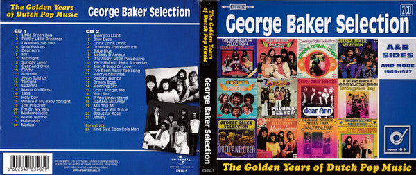 George Baker Selection : The Golden Years Of Dutch Pop Music (A&B Sides And More 1969-1977)  (2xCD, Comp)