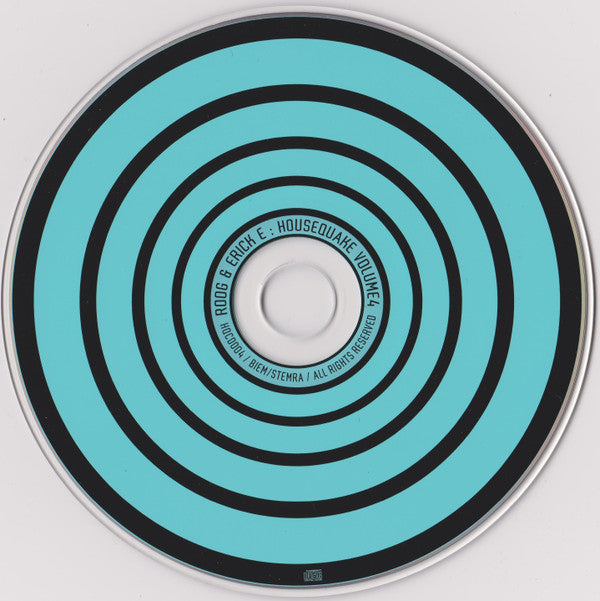 Roog & Erick E : Housequake Volume 4 (CD, Comp, Mixed)
