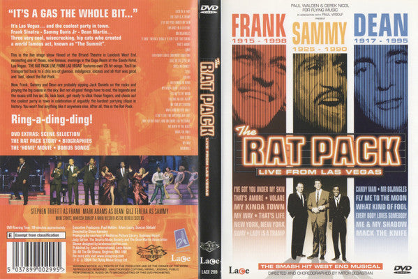 Stephen Triffitt, Mark Adams (16), Giles Terera : The Rat Pack Live From Las Vegas (DVD-V)