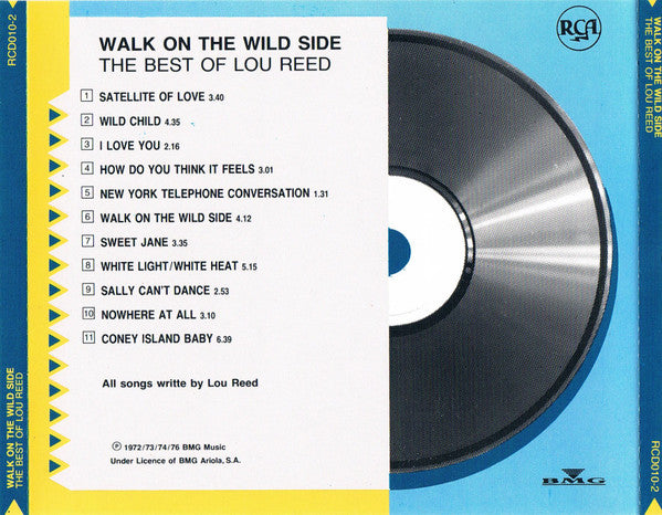 Lou Reed : Walk On The Wild Side - The Best Of Lou Reed (CD, Comp, RE)