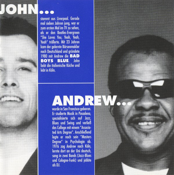 Bad Boys Blue : Back (CD, Album)