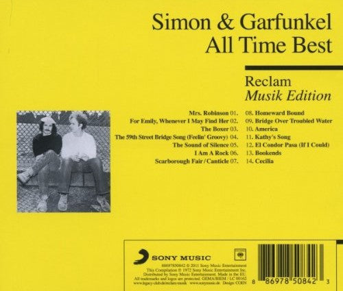 Simon & Garfunkel : All Time Best (CD, Comp)