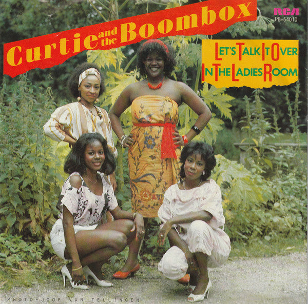 Curtie And The Boombox : Let's Talk It Over In The Ladies' Room (7", Single)