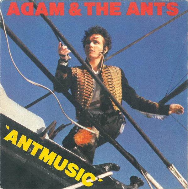 Adam And The Ants : Antmusic (7", Single, Lar)