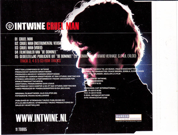 Intwine : Cruel Man (CD, Maxi, Enh)