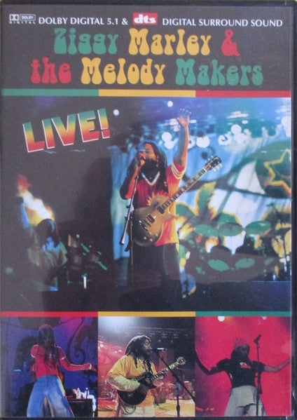 Ziggy Marley And The Melody Makers : Live (DVD, PAL, Reg)
