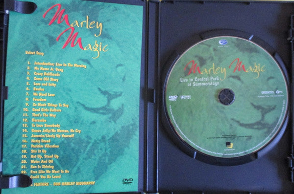 Various : Marley Magic Live In Central Park At Summerstage (DVD-V, PAL)