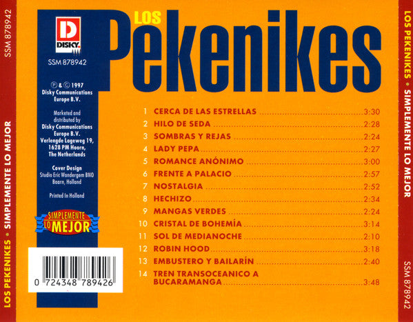 Los Pekenikes : Simplemente Lo Mejor (CD, Comp)