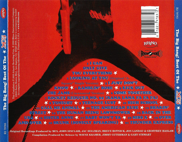 MC5 : The Big Bang! Best Of The MC5 (CD, Comp, RE, RM)