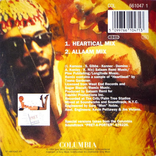 Ini Kamoze : Here Comes The Hotstepper (CD, Single, Car)